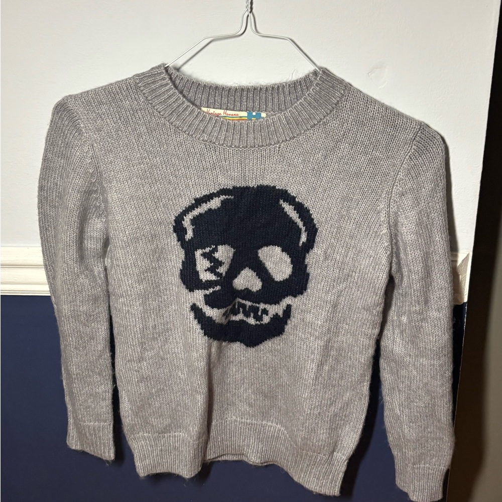 Vintage Havana Gray Knit Pullover